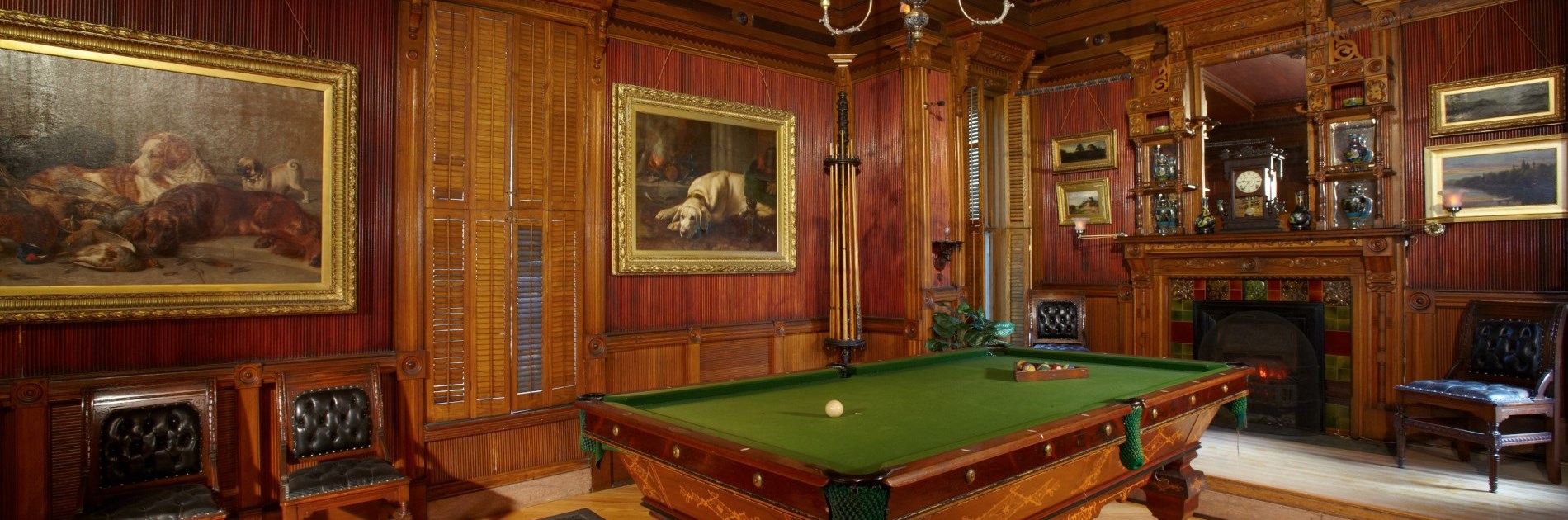 Glanmore National Historic Site Billiard Room